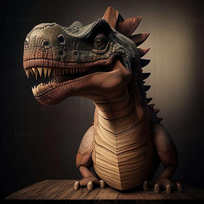 3D модель Дакотазавр (STL)